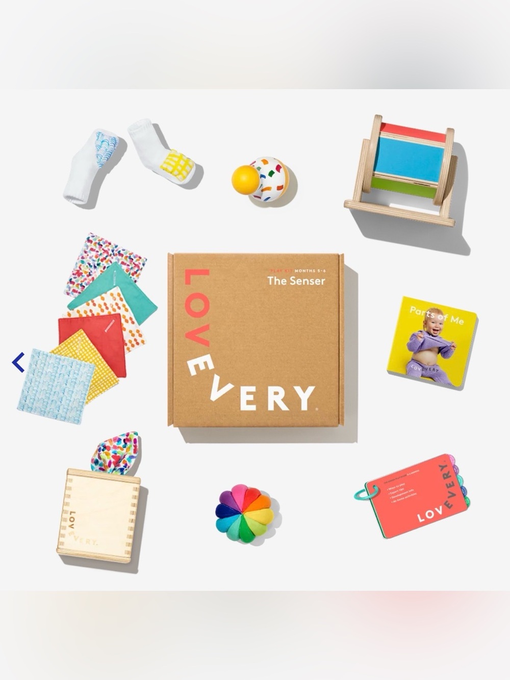 Lovevery The Senser Play Kit - 5-6 months